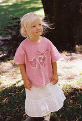 Love Locket Tee - Pink