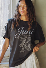 Lock Tee - Washed Black