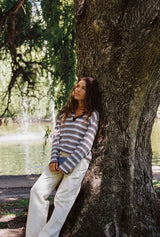 Elise Rugby Top - Stripe