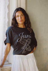 Lock Tee - Washed Black