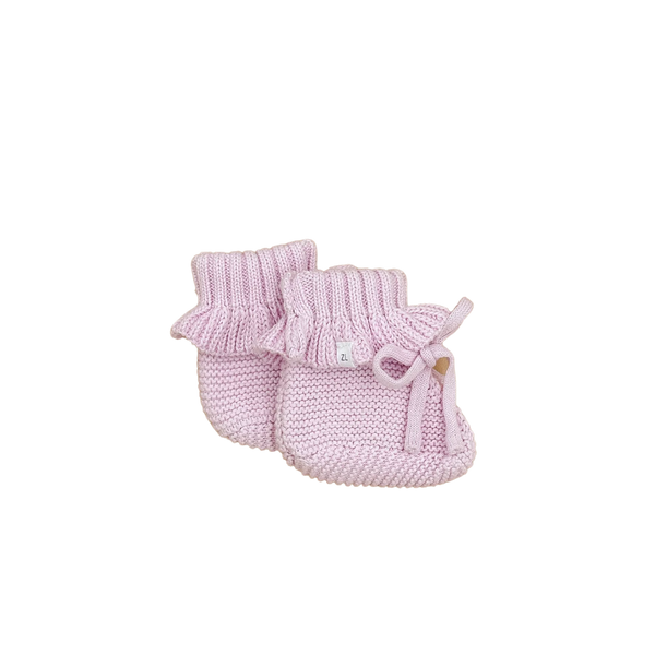 Booties - Orchid Frill