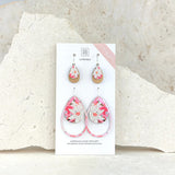 Kelsie Rose Power Pink Duo Outline Tear Pack Earrings