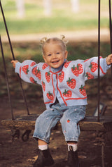 Strawberry Cardigan