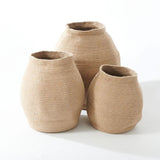 VASO JUTE FLOOR BASKET - Large