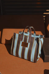 Mini Blue Tote