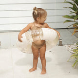 Mini Tube Pool Ring Cotton Candy Stripe