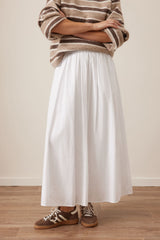 FLORENCE MAXI SKIRT - WHITE