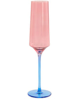 Blue Robin Champagne Glass 2P Set