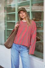 Beau Long Sleeve Slouchy Tee