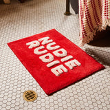 Tula Nudie Bath Mat Mini - Scarlet