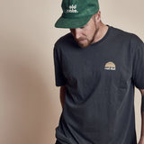 Rad Dad Tee Washed Black