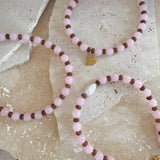Wilma Necklace - S'mores | Gold Heart