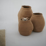 Vaso Jute Floor Baskets set of 3