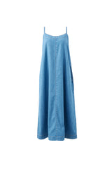 Remy Strappy Midi Dress Blue