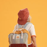 Rad Kid Pinch Front Cord Cap - Eco Red