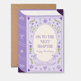 The Next Chapter Birthday Card
