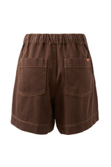 RELAXED EVERYDAY SHORT | CHOCOLATE