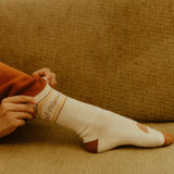 Rad Mama and Lilac Rib Organic Cotton Sock Pack