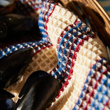 Selene Stripe Tea Towel- Azure