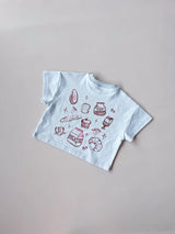 Breakfast Club Tee | Sky