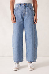 DARTED BARREL JEAN | VINTAGE BLUE