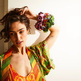 Delphine Silk Scrunchie Set