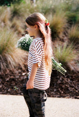 Zion Tee - Chilli Stripe