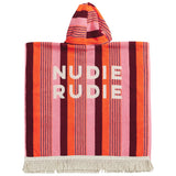 June Nudie Hooded Towel - Dahlia