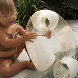 Mini Tube Pool Ring Cotton Candy Stripe