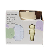 Silicone Bucket & Spade Set Apple Sorbet Multi