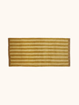 Stripe Mustard Long Bath Mat