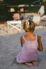 Bobbi Rib Dress | Twilight Stripe