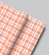 Tartan | Tan + Red