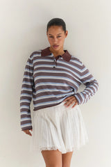 Elise Rugby Top - Stripe