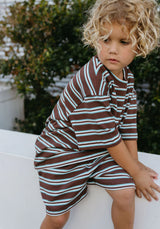 Basics Rib Set | Midnight Tide Stripe