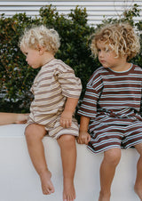 Basics Rib Set | Golden Shore Stripe