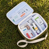 Kollab Family First Aid Kit Khaki/Burgundy