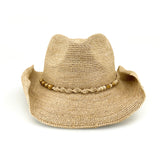 BETH RAFFIA COWBOY - NATURAL