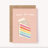 Time for Cake Birthday Card