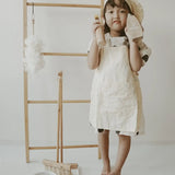 Little Chef's Hat and Apron set | Vanilla Linen