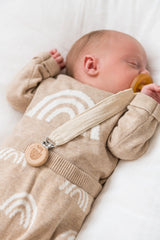 Cotton Dummy Clip | Chocolate