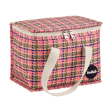 Lunch Box | Pink Houndstooth