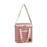 Mini Cooler | Pink Houndstooth