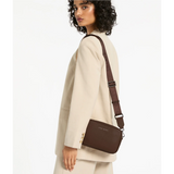 Plunder with webbed strap - cocoa