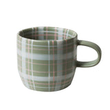 Sage & Blush Check Mug | Cat's Pyjamas