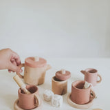 Wooden Tea Set