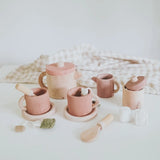 Wooden Tea Set