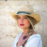 Castaway Handwoven Raffia Cowboy