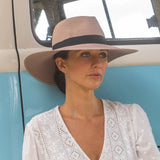 Fiona Wide Brim Fedora