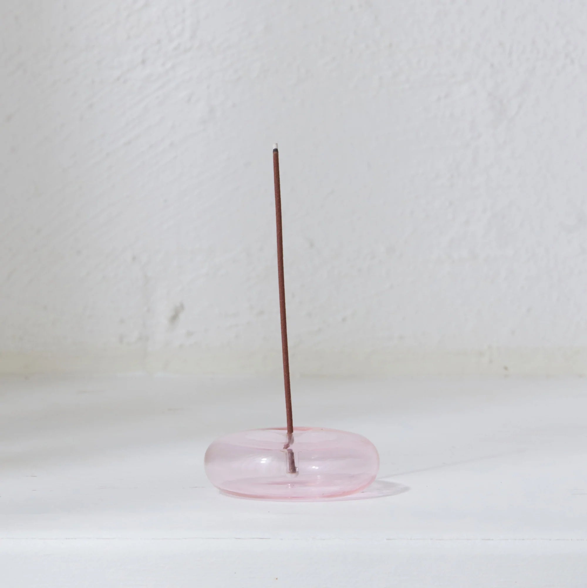 Glass Vessel Incense Holder - Pink main image 1